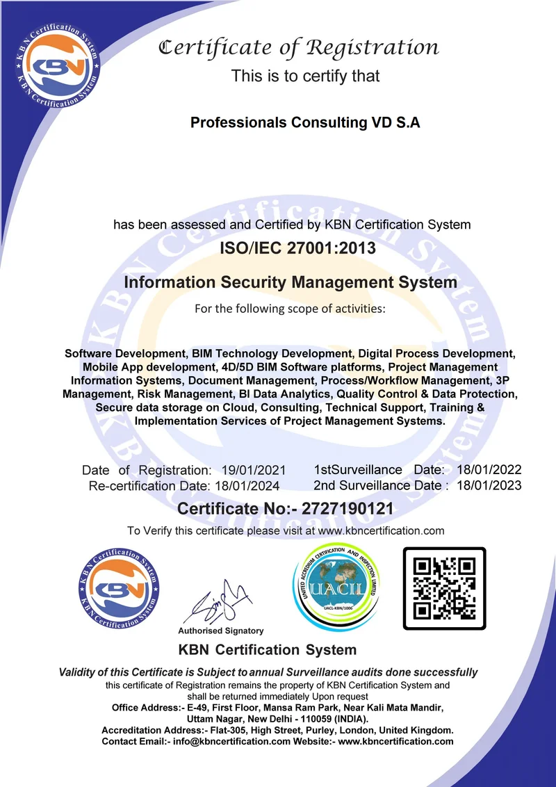 Certificado ISO